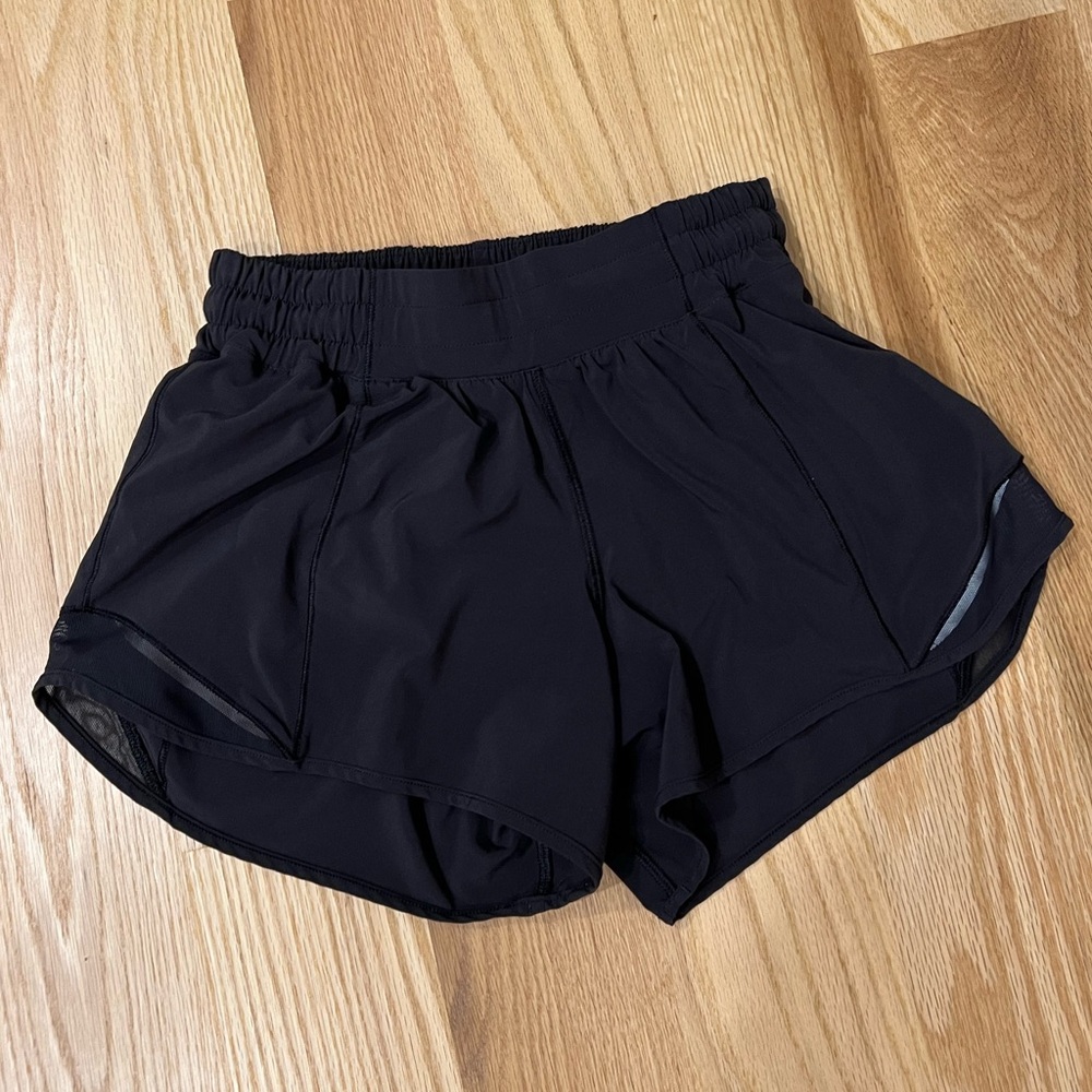 lululemon black shorts! “Like new” from lululemon online store.